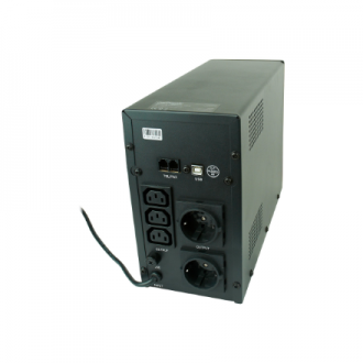 EnerGenie | UPS with USB and LCD display, Black | 1200 VA EnerGenie | UPS with USB and LCD display, Black | 1200 VA