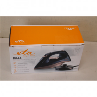 SALE OUT. ETA ETA127690000 Kiara Iron, Ceramic, 2200 W, Water tank 220 ml, Black | ETA | Iron | Kiara ETA127690000 | Cordless St