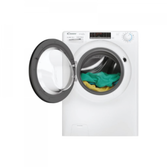 Candy CSO486TWMB6/1-S Washing Machine with Dryer, A, Inverter, Front loading, Depth 54 cm, Washing 8 kg, Drying 8 kg, White