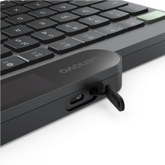 Lenovo | Self-Charging | Keyboard | Bluetooth | Lithuanian | Black Lenovo | Self-Charging | Keyboard | Bluetooth | Lithuanian | Black