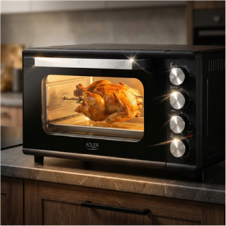 Adler Oven | AD 6030 | 42 L | 2000 W | Black Adler Oven | AD 6030 | 42 L | 2000 W | Black