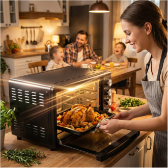 Adler Oven | AD 6030 | 42 L | 2000 W | Black Adler Oven | AD 6030 | 42 L | 2000 W | Black