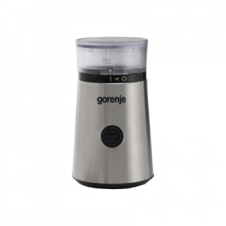 Gorenje | Coffee grinder | SMK150E | 150 W | Coffee beans capacity 60 g | Lid safety switch | Stainless steel Gorenje | Coffee grinder | SMK150E | 150 W | Coffee beans capacity 60 g | Lid safety switch | Stainless steel