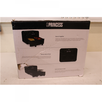 SALE OUT. Princess Double Basket Airfryer | 182068 | Power 2400 W | Capacity 8 L | Black | DAMAGED PACKAGING, SCRATCHES ON CORPU SALE OUT. Princess Double Basket Airfryer | 182068 | Power 2400 W | Capacity 8 L | Black | DAMAGED PACKAGING, SCRATCHES ON CORPU