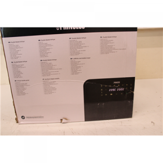 SALE OUT. Princess Double Basket Airfryer | 182068 | Power 2400 W | Capacity 8 L | Black | DAMAGED PACKAGING, SCRATCHES ON CORPU SALE OUT. Princess Double Basket Airfryer | 182068 | Power 2400 W | Capacity 8 L | Black | DAMAGED PACKAGING, SCRATCHES ON CORPU