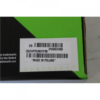 SALE OUT. Lexmark 66S2H00 | Cartridge CollecReturn Program (LRP) | Toner cartridge | Black & white | DAMAGED PACKAGING, SCRATCHE SALE OUT. Lexmark 66S2H00 | Cartridge CollecReturn Program (LRP) | Toner cartridge | Black & white | DAMAGED PACKAGING, SCRATCHE