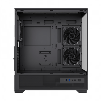 Gamemax Case | VISTA 2 AB | Black | Midi Tower | Power supply included No Gamemax Case | VISTA 2 AB | Black | Midi Tower | Power supply included No