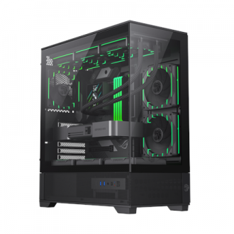 Gamemax Case | VISTA 2 AB | Black | Midi Tower | Power supply included No Gamemax Case | VISTA 2 AB | Black | Midi Tower | Power supply included No