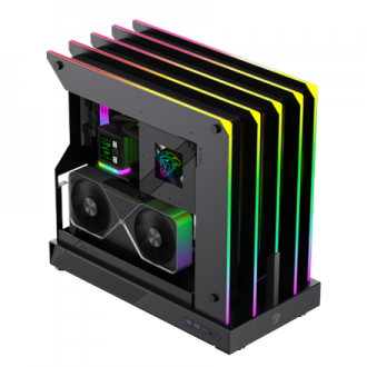 Gamemax Case | BLADE CONCEPT | Black | ATX | Power supply included No Gamemax Case | BLADE CONCEPT | Black | ATX | Power supply included No