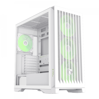 Gamemax Case | LEADER 2 WH | White | E-ATX | Power supply included No Gamemax Case | LEADER 2 WH | White | E-ATX | Power supply included No