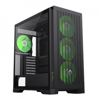 Gamemax Case | LEADER 2 BK | Black | E-ATX | Power supply included No Gamemax Case | LEADER 2 BK | Black | E-ATX | Power supply included No