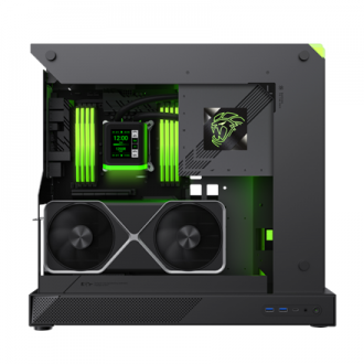 Gamemax Case | BLADE CONCEPT | Black | ATX | Power supply included No Gamemax Case | BLADE CONCEPT | Black | ATX | Power supply included No