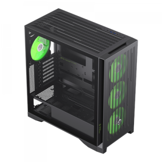 Gamemax Case | LEADER 2 BK | Black | E-ATX | Power supply included No Gamemax Case | LEADER 2 BK | Black | E-ATX | Power supply included No