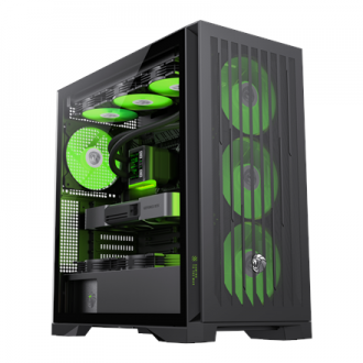 Gamemax Case | LEADER 2 BK | Black | E-ATX | Power supply included No Gamemax Case | LEADER 2 BK | Black | E-ATX | Power supply included No