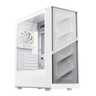Gamemax Case | AERIS 330 MW | White | Mini Tower | Power supply included No Gamemax Case | AERIS 330 MW | White | Mini Tower | Power supply included No