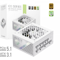 Gamemax Power Supply, 80 PLUS, Gold | GS 850G WH | 850 W