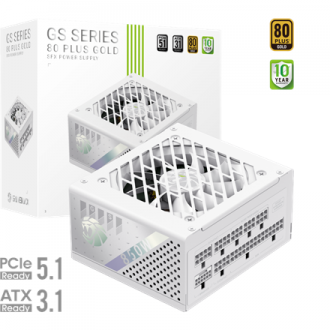 Gamemax Power Supply, 80 PLUS, Gold | GS 850G WH | 850 W Gamemax Power Supply, 80 PLUS, Gold | GS 850G WH | 850 W