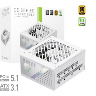 Gamemax Power Supply, 80 PLUS, Gold | GS 750G WH | 750 W Gamemax Power Supply, 80 PLUS, Gold | GS 750G WH | 750 W