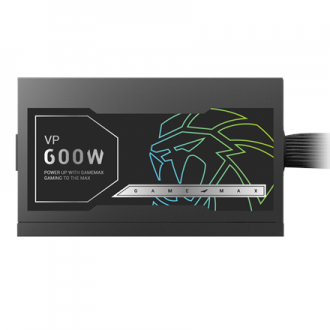 Gamemax Power Supply, 80 PLUS, Standard | VP 600S | 600 W