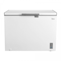 Midea MDRC411FZE01 Freezer, E, Free standing, Height 85 cm, Freezer net 293L, White Midea MDRC411FZE01 Freezer, E, Free standing, Height 85 cm, Freezer net 293L, White