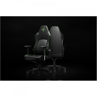 Razer Ergonomic Gaming Chair with Breathable Comfort | Iskur V2 NewGen | Black/Green Razer Ergonomic Gaming Chair with Breathable Comfort | Iskur V2 NewGen | Black/Green