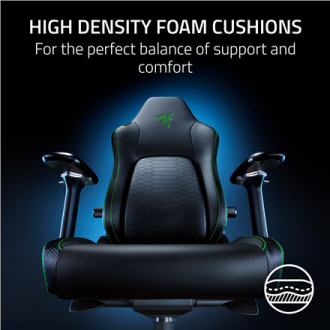 Razer Gaming Chair with Lumbar Support Iskur V2 EPU Leather, Aluminium | Black Razer Gaming Chair with Lumbar Support Iskur V2 EPU Leather, Aluminium | Black