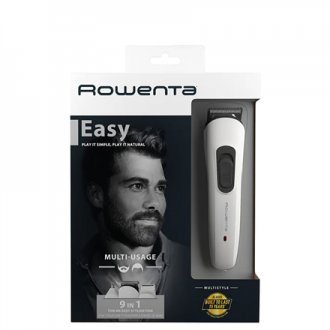 Rowenta TN8961F4 Multistyle 9 in 1 Grooming Kit, White | Rowenta Rowenta TN8961F4 Multistyle 9 in 1 Grooming Kit, White | Rowenta