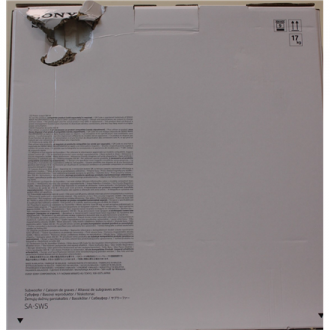 SALE OUT. Sony SA-SW5 Wireless 300W Subwoofer for HT-A9/A7000 | Sony Speaker | Subwoofer for HT-A9/A7000 | DAMAGED PACKAGING | 3 SALE OUT. Sony SA-SW5 Wireless 300W Subwoofer for HT-A9/A7000 | Sony Speaker | Subwoofer for HT-A9/A7000 | DAMAGED PACKAGING | 3
