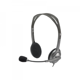 Logitech | LGT-H110 | Stereo headset | Black, Silver Logitech | LGT-H110 | Stereo headset | Black, Silver