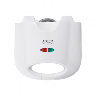 Adler | Sandwich maker | AD 301 | 750 W | Number of plates 1 | Number of pastry 2 | White Adler | Sandwich maker | AD 301 | 750 W | Number of plates 1 | Number of pastry 2 | White