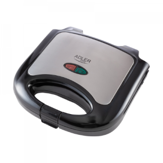 Adler | Sandwich maker | AD 3015 | 750 W | Number of plates 1 | Number of pastry 2 | Black Adler | Sandwich maker | AD 3015 | 750 W | Number of plates 1 | Number of pastry 2 | Black
