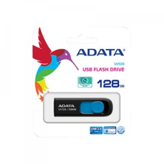 ADATA | UV128 | 128 GB | USB 3.0 | Black/Blue ADATA | UV128 | 128 GB | USB 3.0 | Black/Blue
