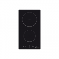 Candy | Domino | CDH 30 | Vitroceramic | Number of burners/cooking zones 2 | Touch | Timer | Black | Display