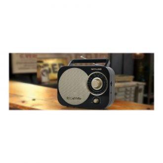 Muse | Portable radio | M-055RB | AUX in | Black/Gold Muse | Portable radio | M-055RB | AUX in | Black/Gold