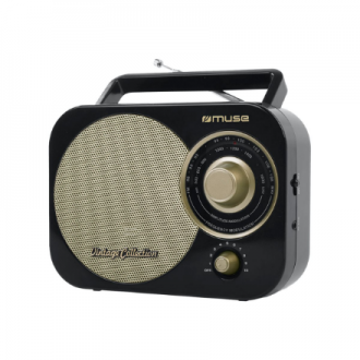 Muse | Portable radio | M-055RB | AUX in | Black/Gold Muse | Portable radio | M-055RB | AUX in | Black/Gold