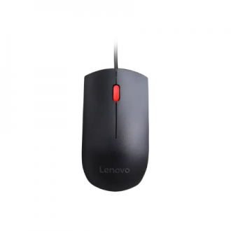 Lenovo Essential USB Wired Mouse, 1600 DPI, 1.8 m, 3 Buttons, Black | Lenovo | Essential USB Mouse | Optical sensor | wired | Bl Lenovo Essential USB Wired Mouse, 1600 DPI, 1.8 m, 3 Buttons, Black | Lenovo | Essential USB Mouse | Optical sensor | wired | Bl
