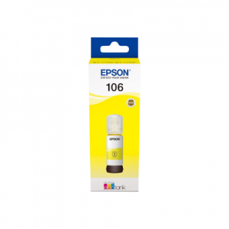 Epson Ecotank | 106 | Ink Bottle | Yellow Epson Ecotank | 106 | Ink Bottle | Yellow