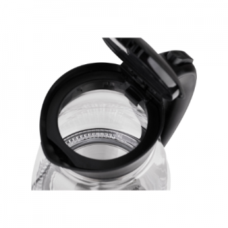 Adler | Kettle | AD 1274 | Standard | 2200 W | 1.7 L | Plastic/Glass | 360 rotational base | Black/ transparent Adler | Kettle | AD 1274 | Standard | 2200 W | 1.7 L | Plastic/Glass | 360 rotational base | Black/ transparent