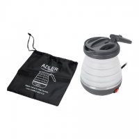 Adler | Travel kettle | AD 1279 | Electric | 750 W | 0.6 L | Silicon | White Adler | Travel kettle | AD 1279 | Electric | 750 W | 0.6 L | Silicon | White