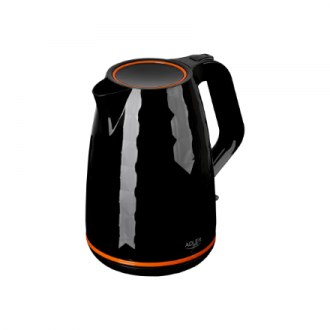 Adler | Kettle | AD 1277 | Standard | 2200 W | 1.7 L | Plastic | 360 rotational base | Black