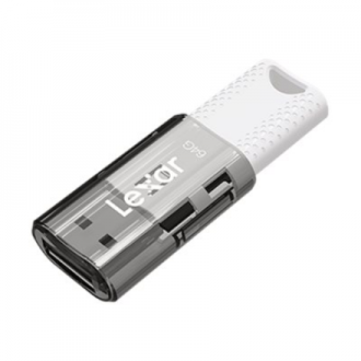 Lexar | Flash drive | JumpDrive S60 | 64 GB | USB 2.0 | Black/Teal