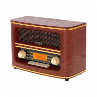 Adler | Retro Radio | AD 1187 | Alarm function | AUX in | Wooden Adler | Retro Radio | AD 1187 | Alarm function | AUX in | Wooden