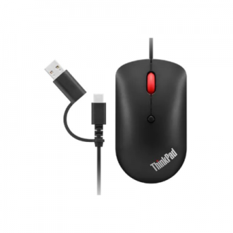 Lenovo | ThinkPad USB-C Wired Compact Mouse | USB-C | Raven black Lenovo | ThinkPad USB-C Wired Compact Mouse | USB-C | Raven black