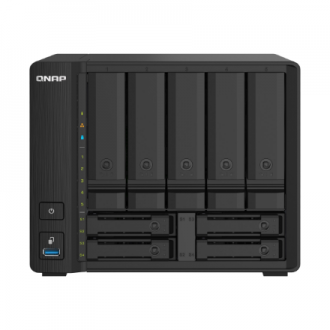 QNAP | 9-Bay QTS NAS | TS-932PX-4G | Up to 9 HDD/SSD Hot-Swap | AnnapurnaLabs Alpine | AL324 ARM Cortex-A57 Quad-Core | Processo QNAP | 9-Bay QTS NAS | TS-932PX-4G | Up to 9 HDD/SSD Hot-Swap | AnnapurnaLabs Alpine | AL324 ARM Cortex-A57 Quad-Core | Processo