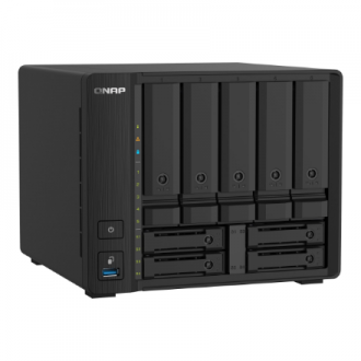 QNAP | 9-Bay QTS NAS | TS-932PX-4G | Up to 9 HDD/SSD Hot-Swap | AnnapurnaLabs Alpine | AL324 ARM Cortex-A57 Quad-Core | Processo QNAP | 9-Bay QTS NAS | TS-932PX-4G | Up to 9 HDD/SSD Hot-Swap | AnnapurnaLabs Alpine | AL324 ARM Cortex-A57 Quad-Core | Processo