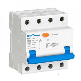 Chint | Circuit breaker RCBO, NB310L/3N, 3P+N, C32, 30mA, A, 6kA | NB310L3PN30MAA32C Chint | Circuit breaker RCBO, NB310L/3N, 3P+N, C32, 30mA, A, 6kA | NB310L3PN30MAA32C