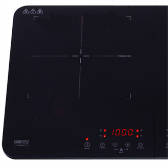 Camry | Hob | CR 6514 | Number of burners/cooking zones 2 | LCD Display | Black | Induction Camry | Hob | CR 6514 | Number of burners/cooking zones 2 | LCD Display | Black | Induction