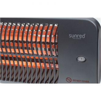 SUNRED | Heater | LUG-2000W, Lugo Quartz Wall | Infrared | 2000 W | Grey | IP24 SUNRED | Heater | LUG-2000W, Lugo Quartz Wall | Infrared | 2000 W | Grey | IP24