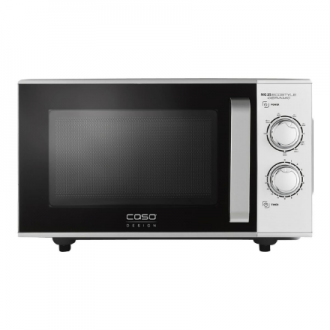 Caso | Ceramic Microwave Oven with Grill | MG 25 Ecostyle | Free standing | 25 L | 900 W | Grill | Silver Caso | Ceramic Microwave Oven with Grill | MG 25 Ecostyle | Free standing | 25 L | 900 W | Grill | Silver