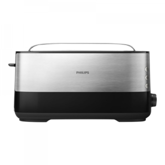 Philips | Toaster | HD2692/90 Viva Collection | Power 950 W | Number of slots 2 | Housing material Metal/Plastic | Black